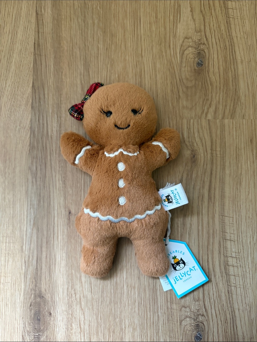NWT Jellycat Jolly Gingerbread Ruby
